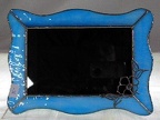 picture  frame blue